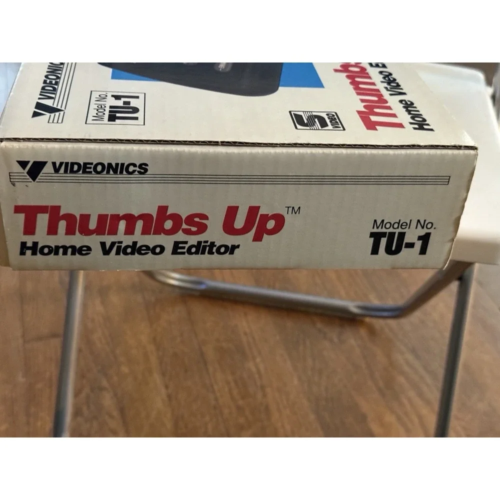 Videonics Thumbs Up TU-1 Home Video Editor Complete  With Box